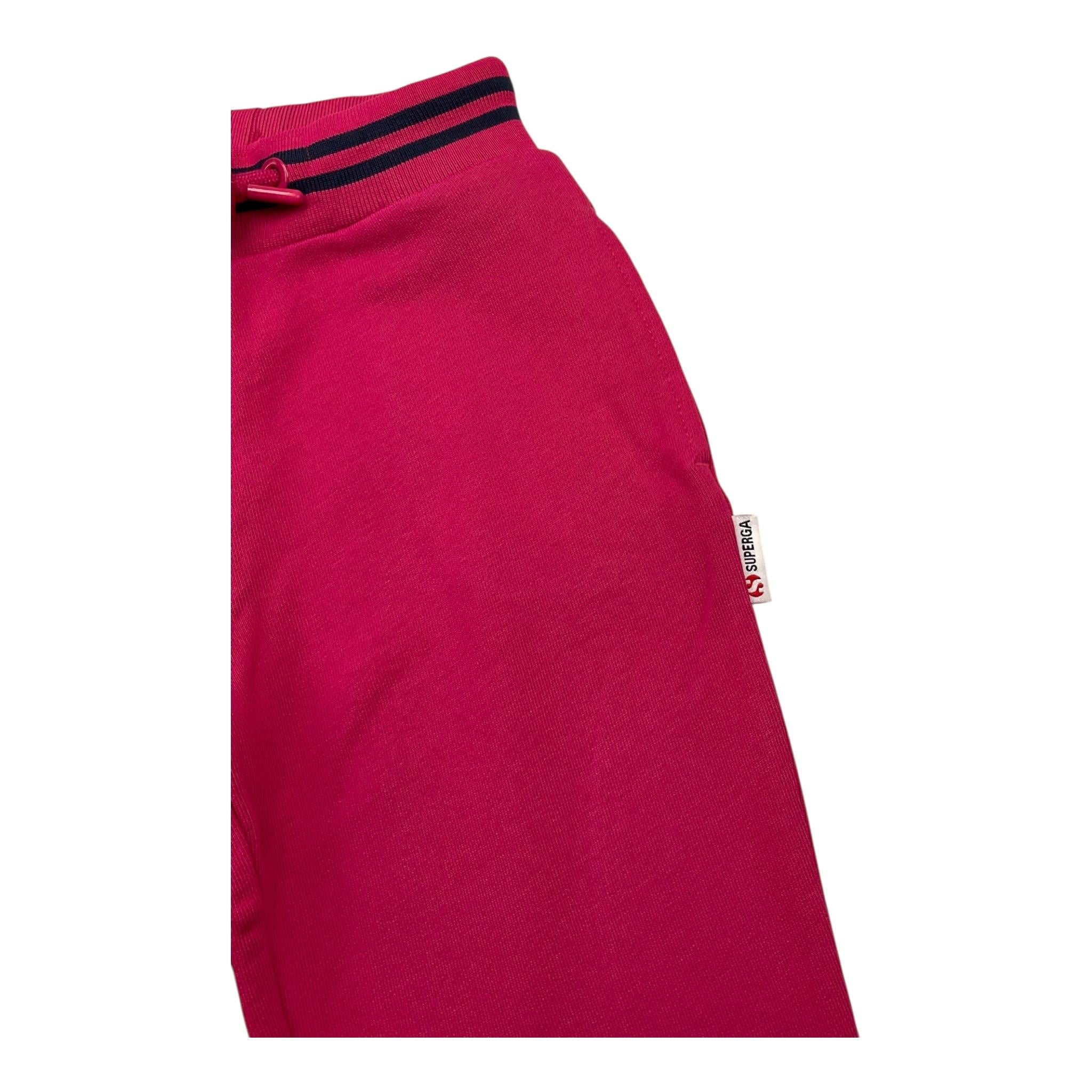 SUPERGA pantalone tuta tinta unita con logo Fuxia per Bambina SA220 FUXIA SUPERGA