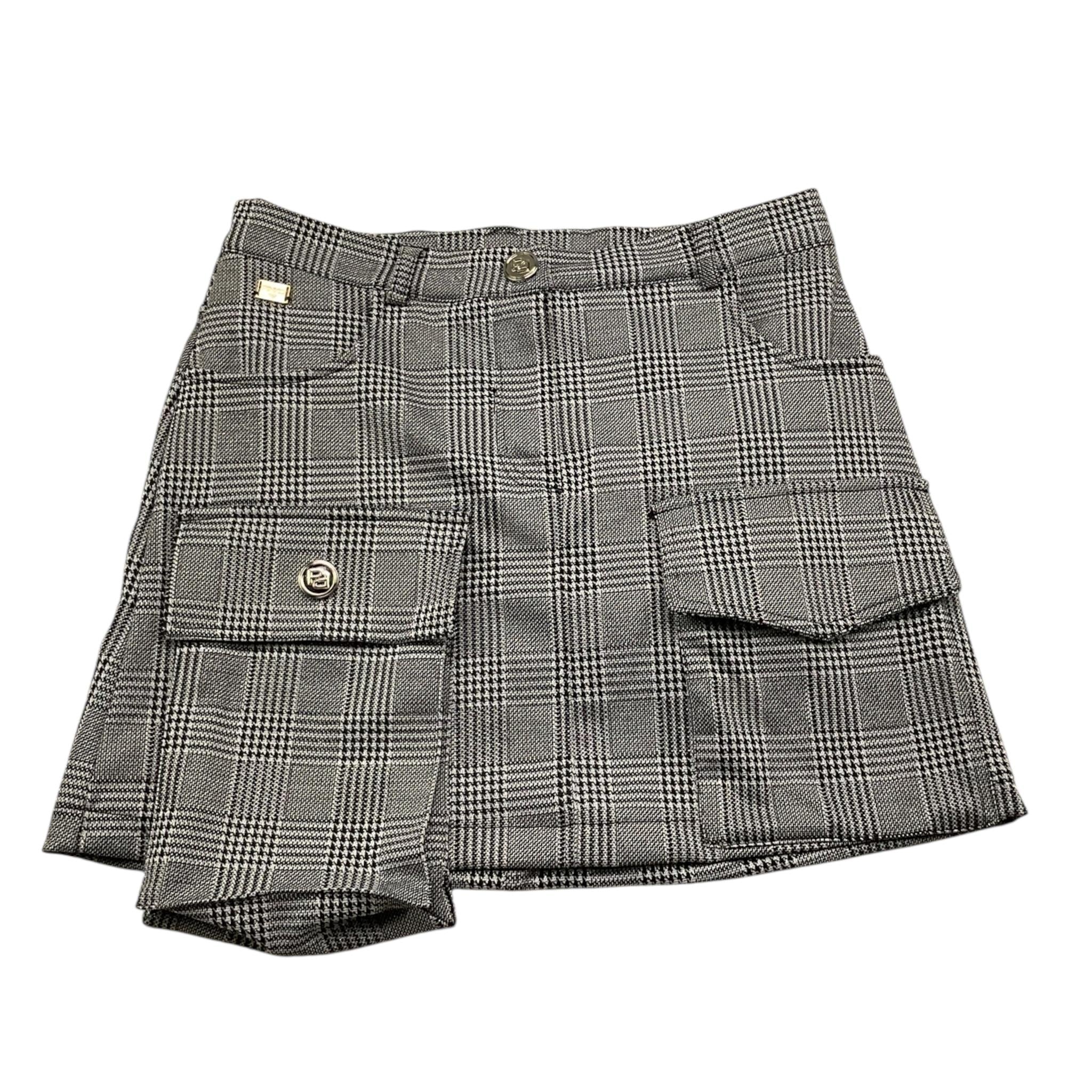 PINKO short stampa fantasia con girovita regolabile Nero per Bambina F4PIJGST021 NERO PINKO