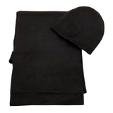 AFTER LABEL set sciarpa-cappello tinta unita Nero per Bambino 34UXSET00010 NERO AFTER LABEL