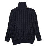 NUPKEET maglia collo alto tinta unita Blu per Bambino 4DNK419 BLU NUPKEET
