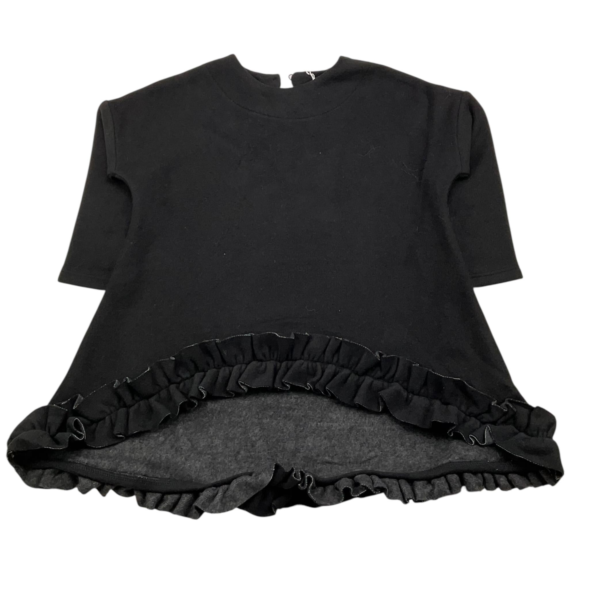 MAGIL maglia girocollo tinta unita asimmetrica Nero per Bambina GN21165 NERO MAGIL