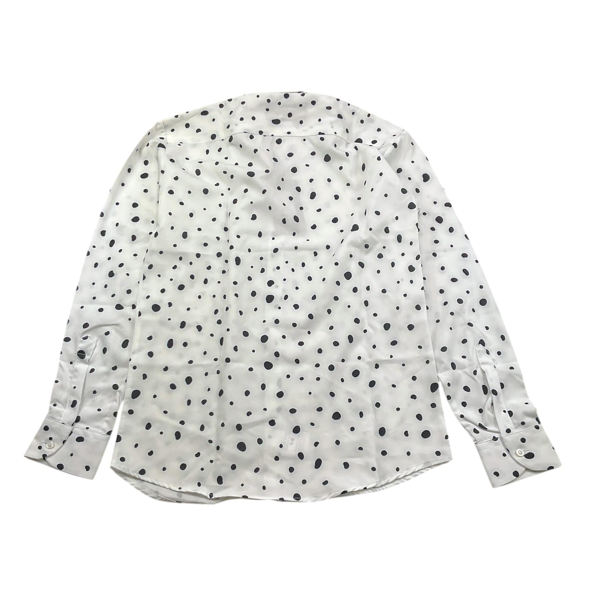 STAY STREET camicia tinta unita con pois Bianco per Bambino 8047 BIANCO STAY STREET
