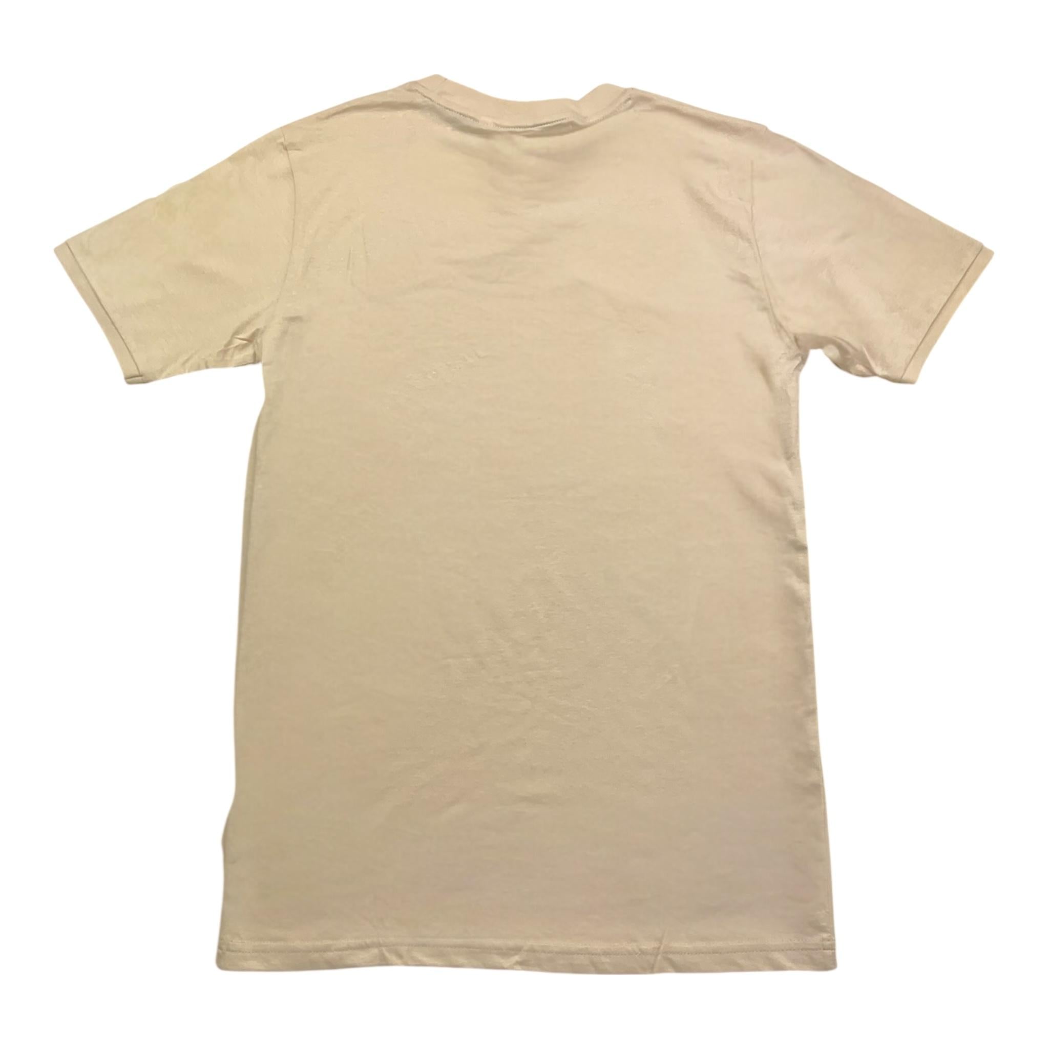 DUCATI t-shirt girocollo tinta unita con stampa Beige per Bambino G8632 BEIGE DUCATI