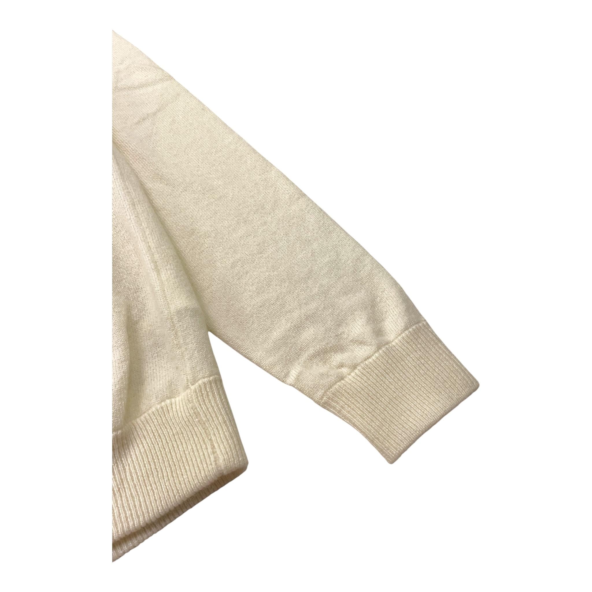 PAOLO PECORA maglia modello felpa con cappuccio tinta unita Panna per Bambino PP3751 PANNA PAOLO PECORA