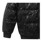 DKNY giubbino tinta unita cn cappuccio e loghi Nero per Bambino D60200 NERO DKNY