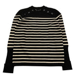 RELISH maglia girocollo fantasia a righe Nero per Bambina RGA230258011 NERO RELISH