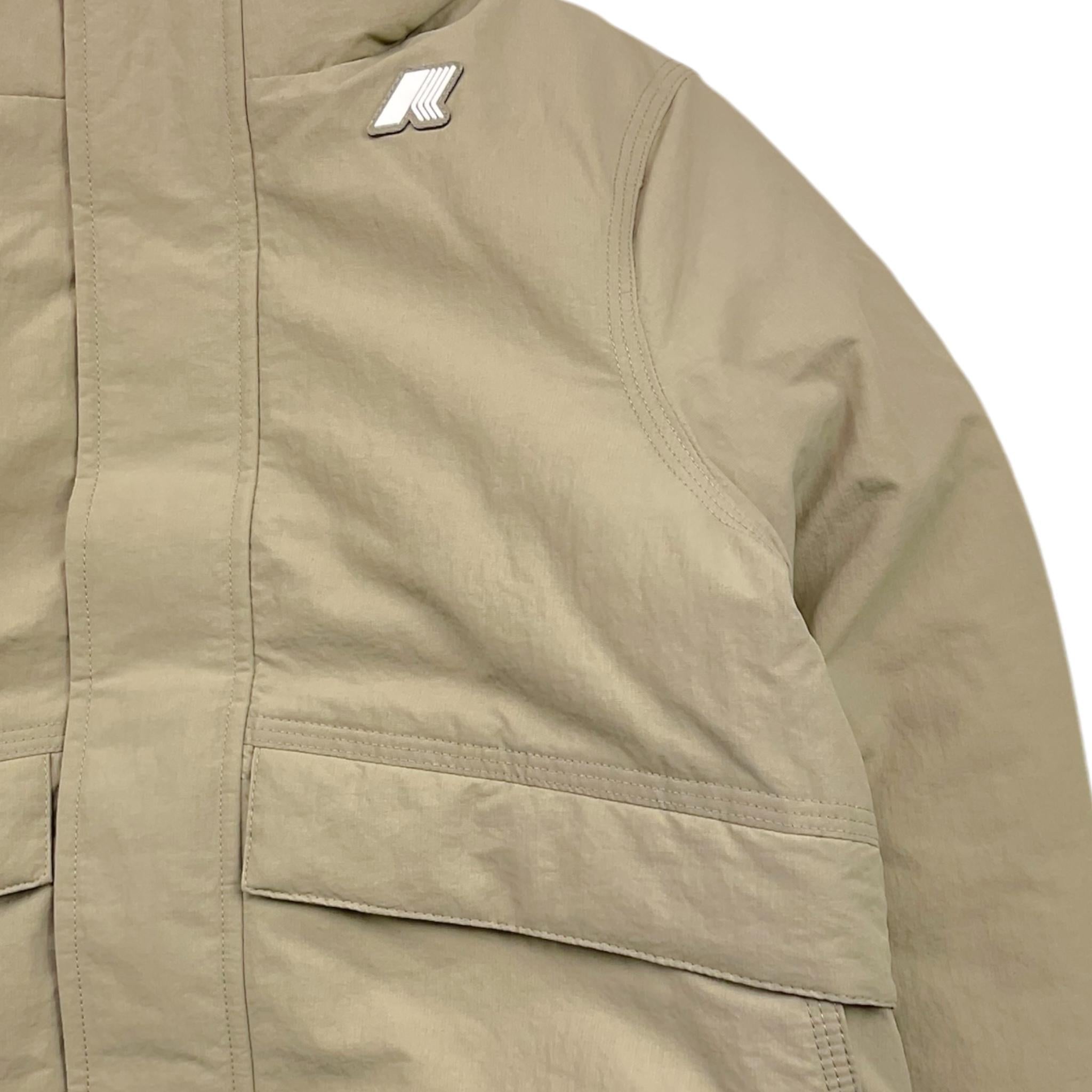 K-WAY giubbino tinta unita con zip Verde per Bambina K8136ZW VERDE K-WAY