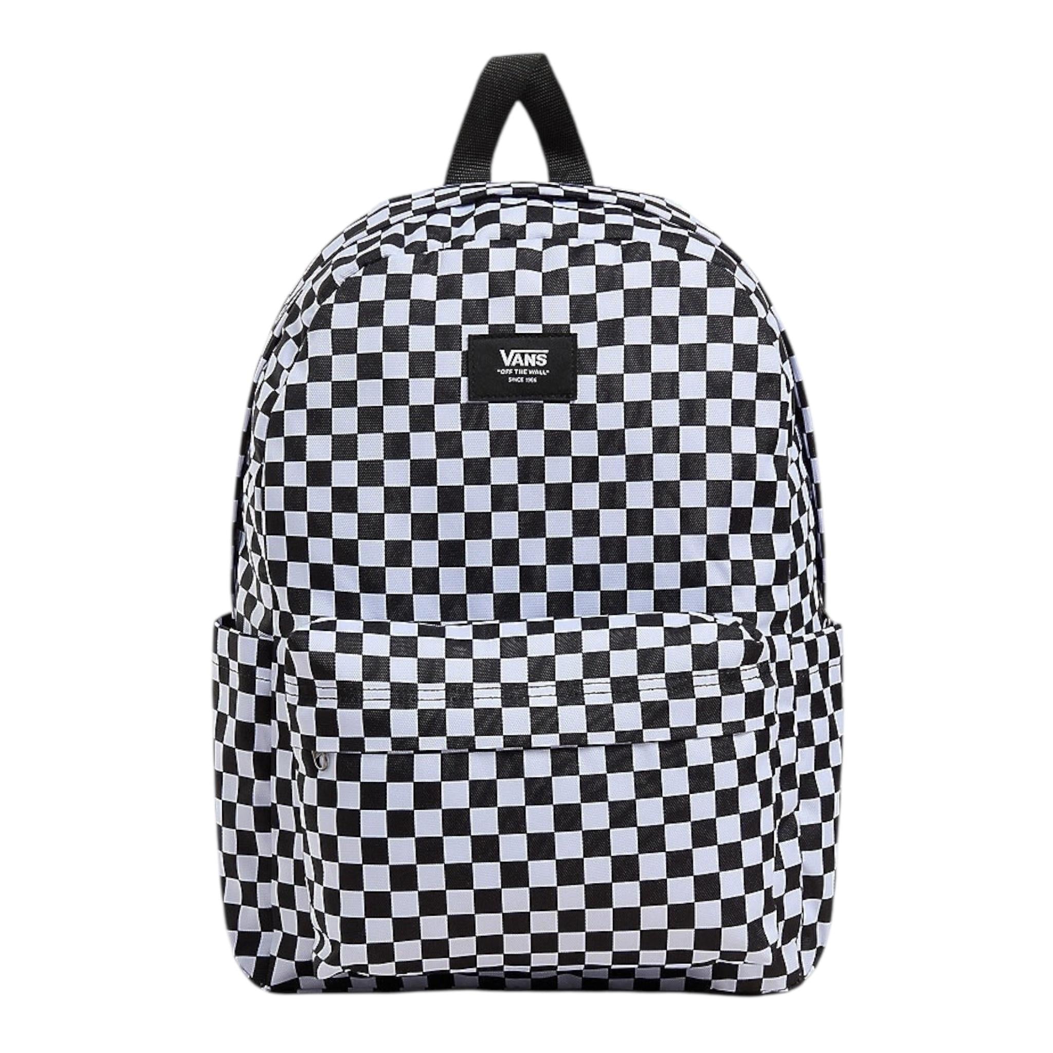 VANS zaino tinta unita con logo e fantasia a scacchi Bianco/nero per Bambino 000J3K BIANCO/NERO VANS