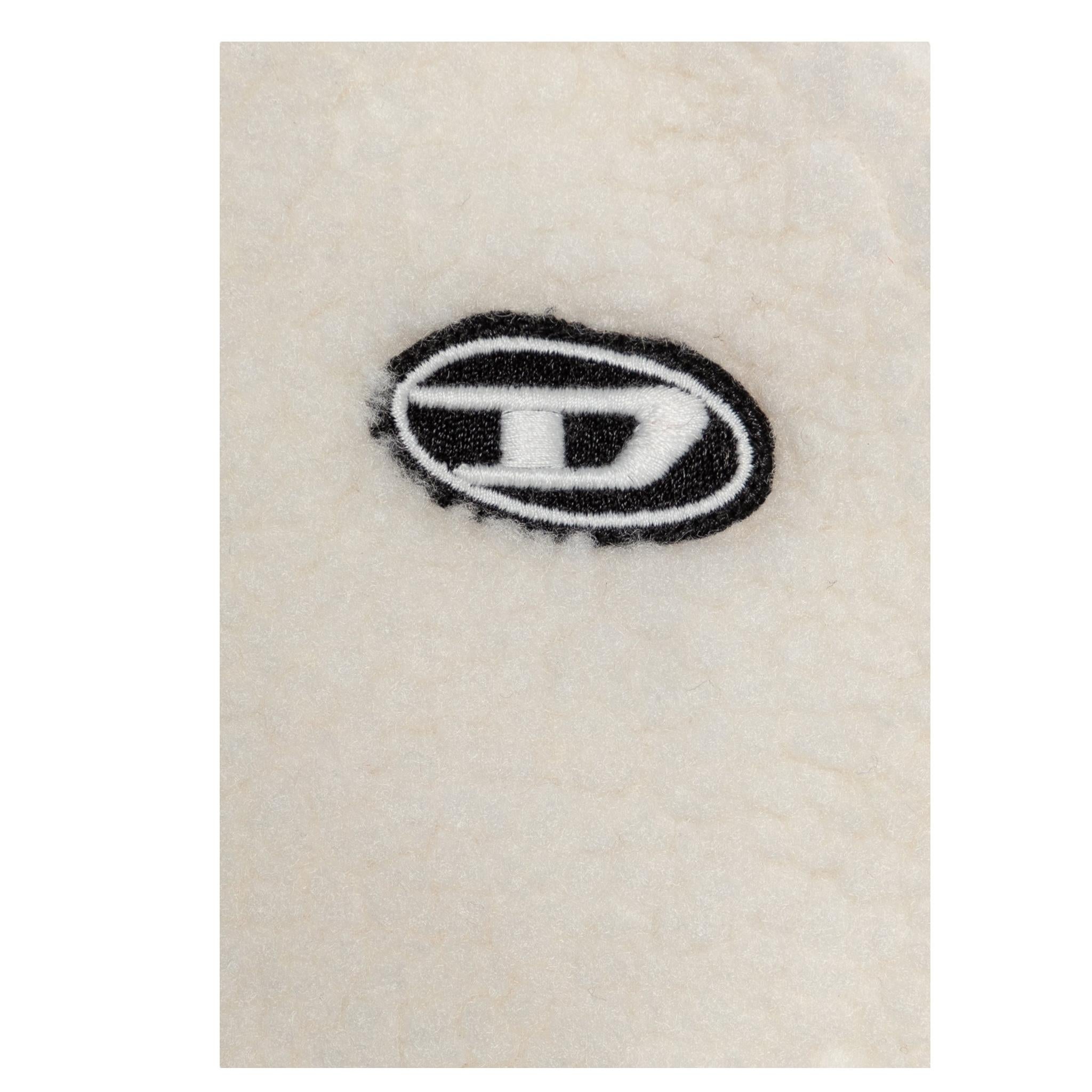 DIESEL giubbino teddy tinta unita cn cappuccio Panna per Neonato K00557 PANNA DIESEL
