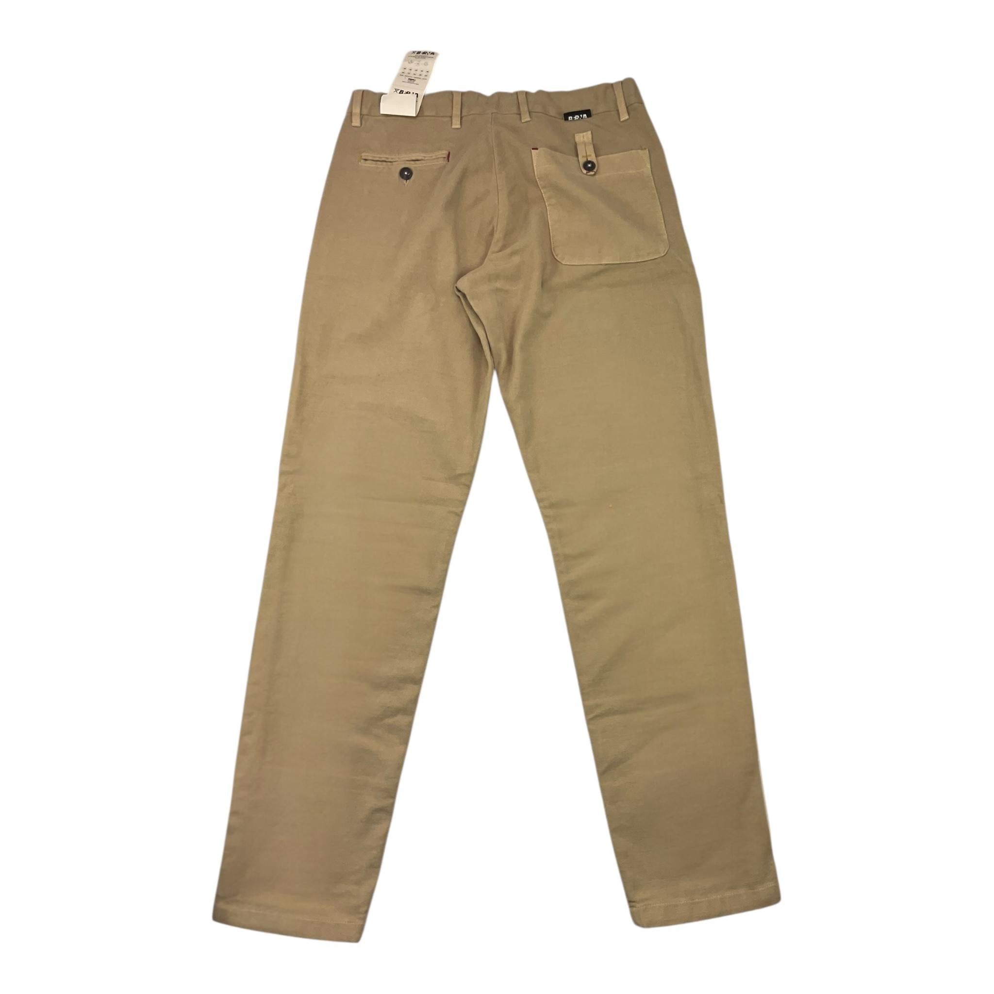 BERNA pantalone tinta unita con girovita regolabile Verde per Bambino 23596 VERDE BERNA