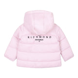 JOHN RICHMOND giubbino tinta unita con cappuccio Rosa per Neonata RIA24002PIX ROSA JOHN RICHMOND