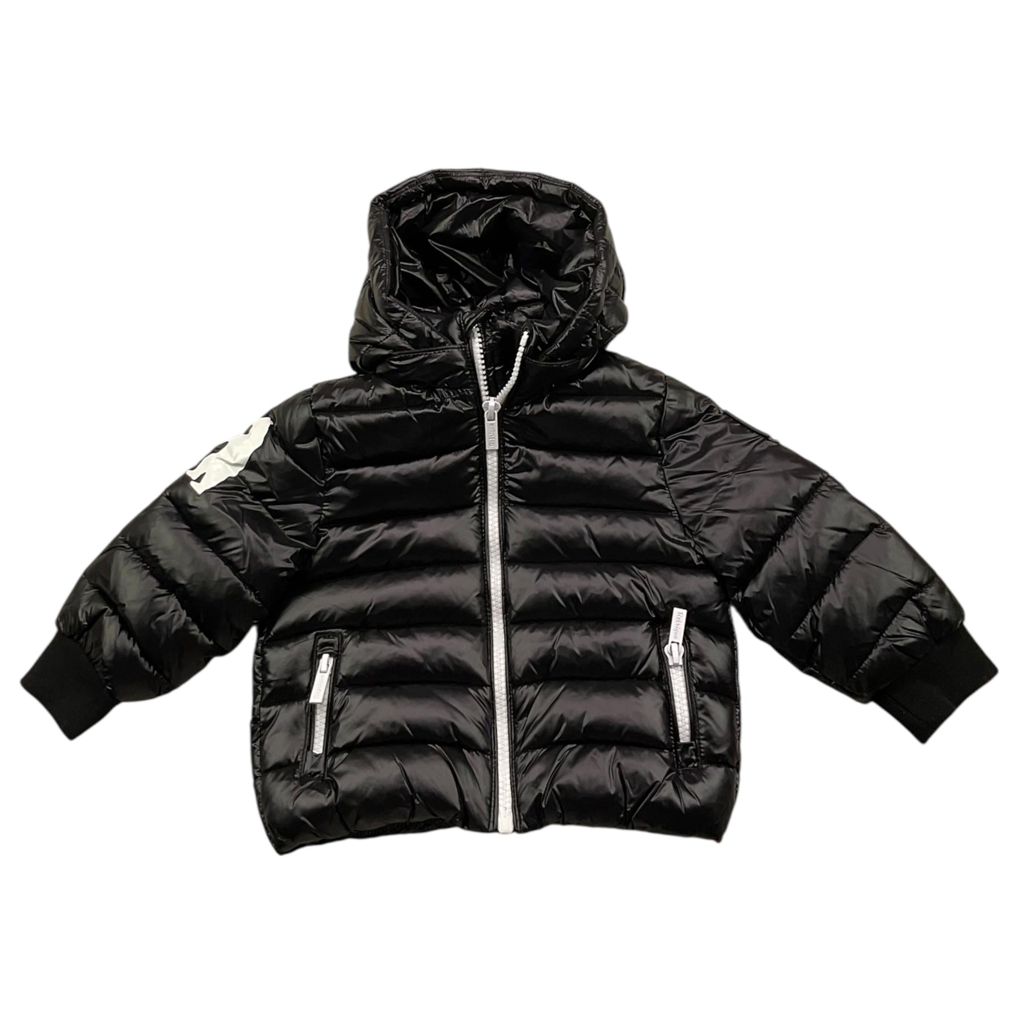 REFRIGUE giubbino tinta unita con cappuccio Nero per Neonato 2871O00003X NERO REFRIGUE