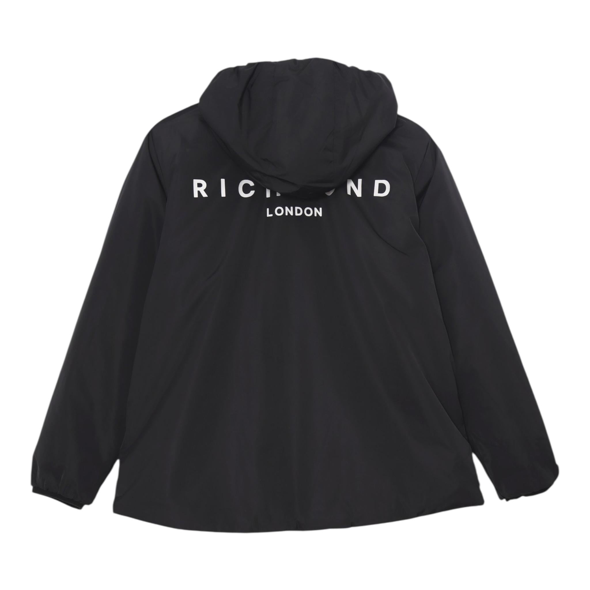 JOHN RICHMOND giubbino reversibile bicolore cn cappuccio Nero/grigio per Bambino RBA24176PI NERO/GRIGIO JOHN RICHMOND