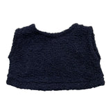 PLEASE gilet tinta unita Blu per Neonata MQ01230G65 BLU PLEASE