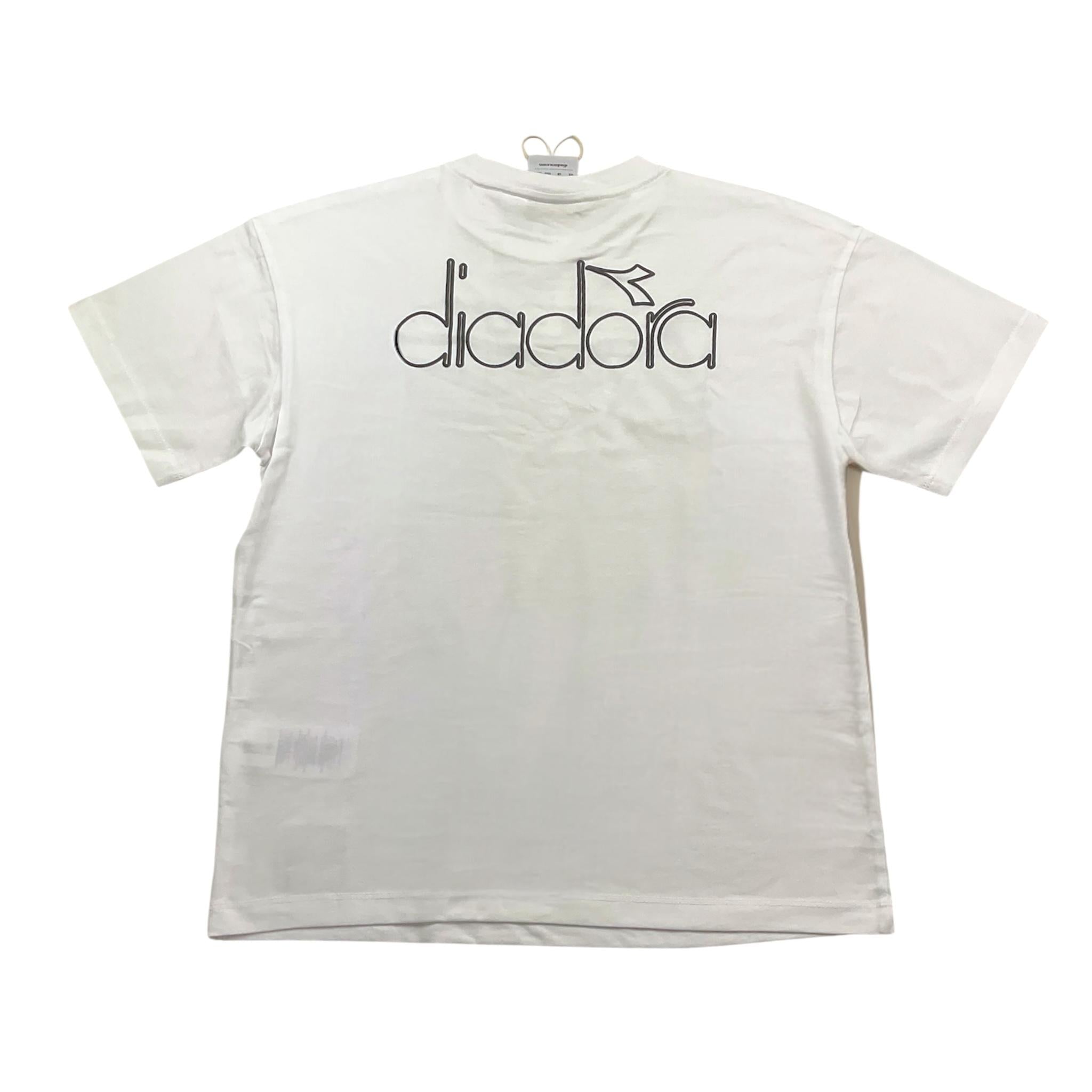DIADORA t-shirt girocollo tinta unita stampa looney tunes Bianco per Bambino 502180949 BIANCO DIADORA