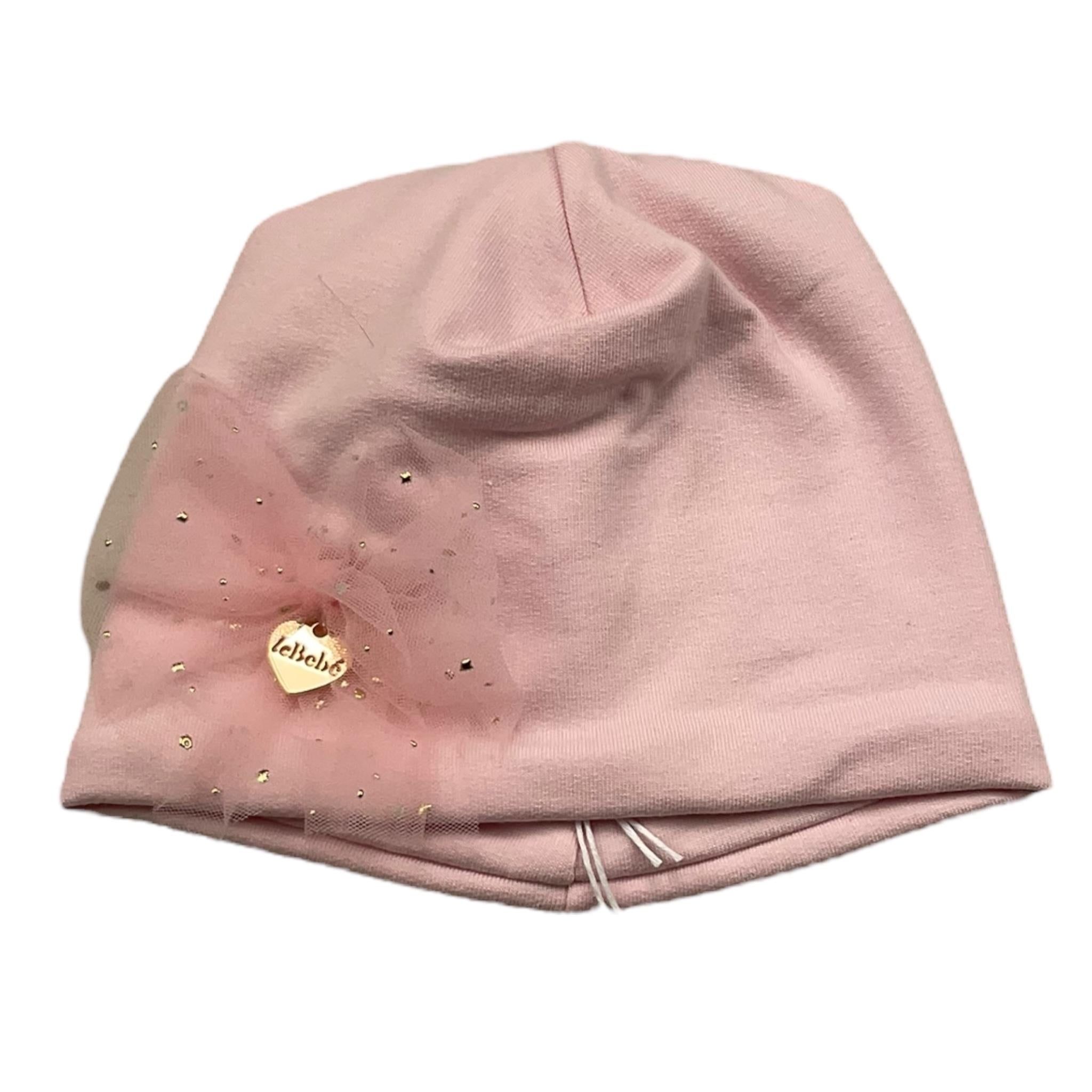 LE BEBE' cappello tinta unita Rosa per Neonata LBG5372 ROSA LE BEBE'