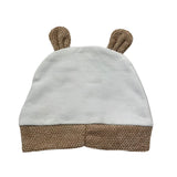 NINNAOH cappello tinta unita con orecchie Azzurro per Neonato I23217 AZZURRO NINNAOH
