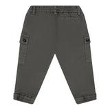 DOLCE & GABBANA pantalone tinta unita con tasconi Grigio per Neonato L14P66 GRIGIO DOLCE & GABBANA
