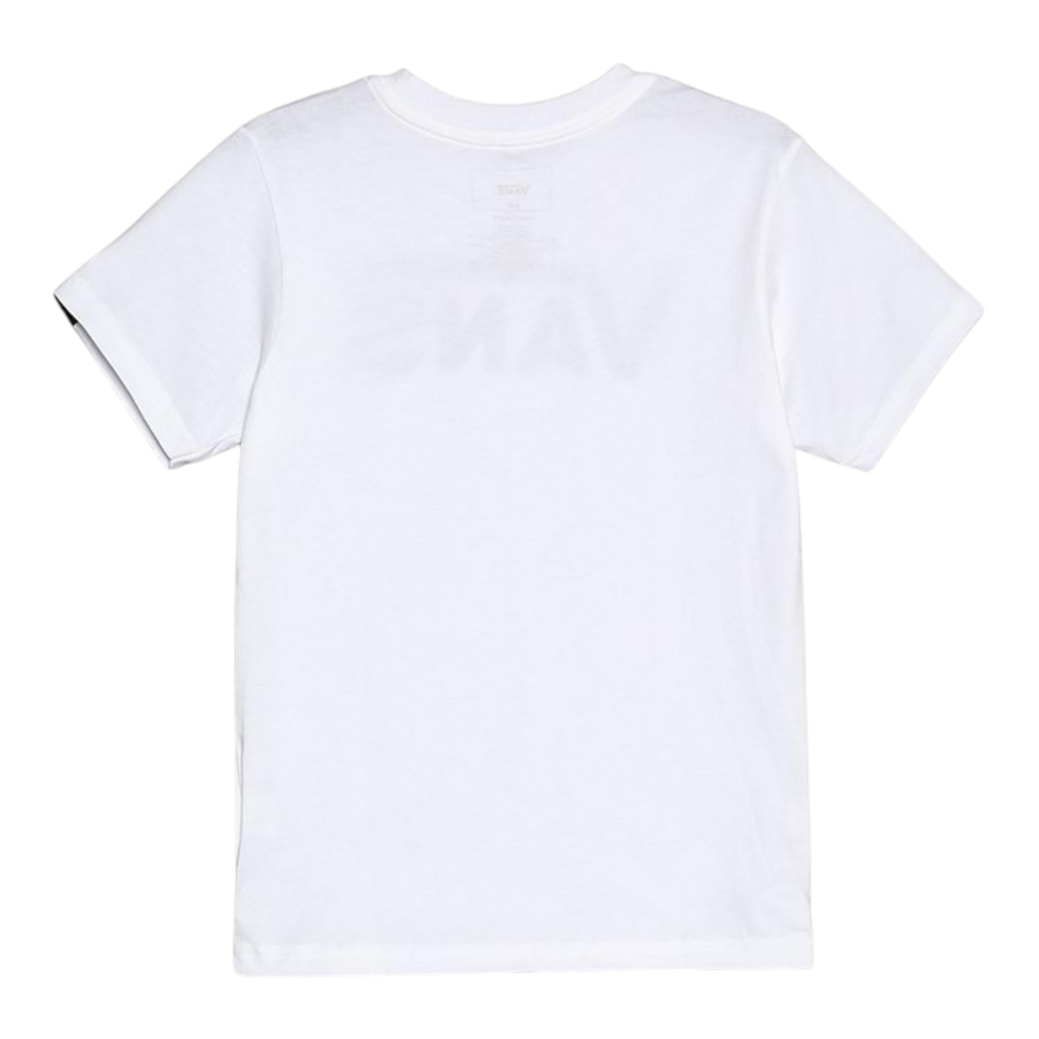 VANS t-shirt girocollo tinta unita con stampa logo Bianco per Neonato VN0A3W76YB2 BIANCO VANS