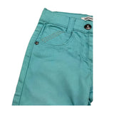 3POMMES pantalone tinta unita con girovita regolabile Azzurro per Bambina 3F22012 AZZURRO 3POMMES