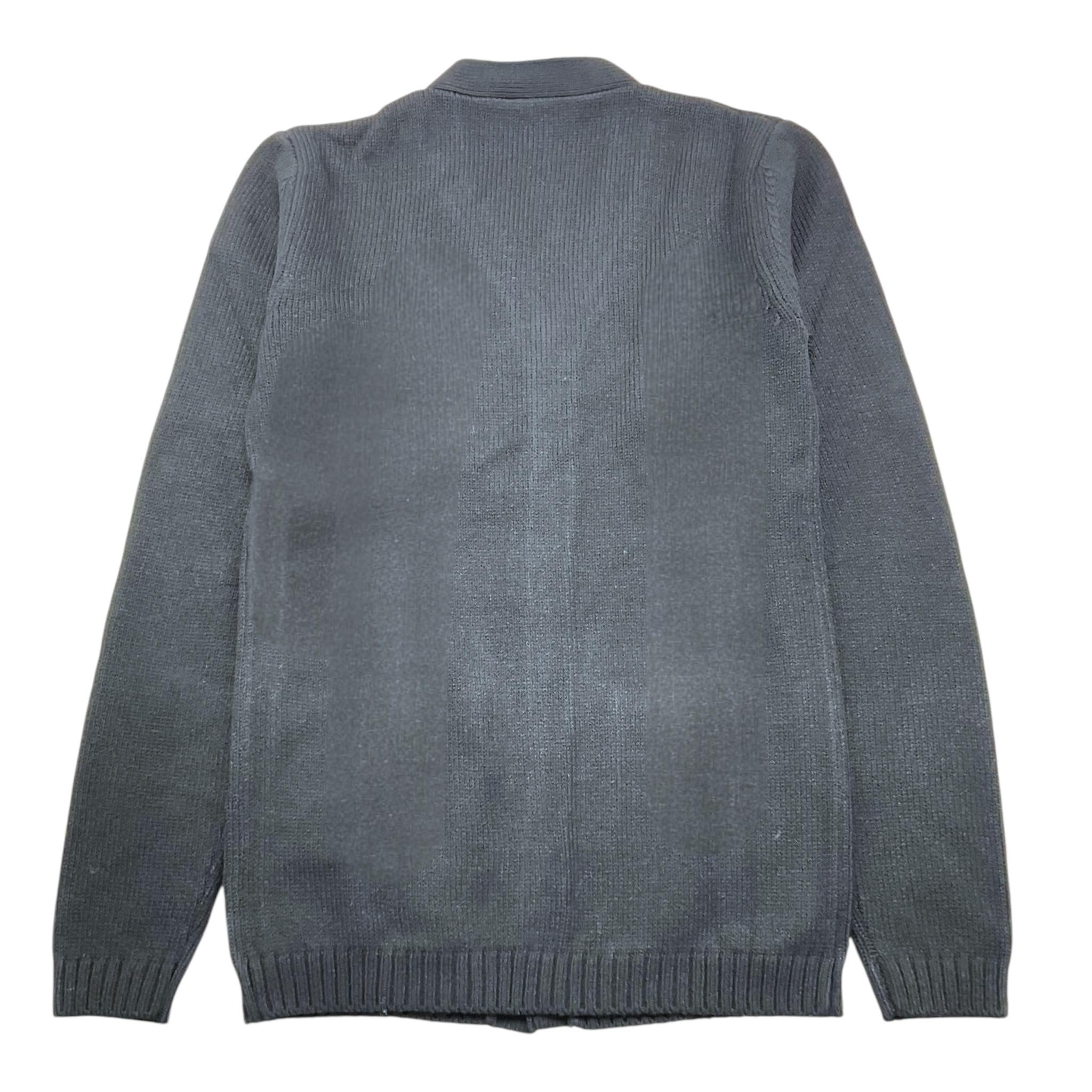 PAOLO PECORA cardigan tinta unita con bottoni Nero per Bambino PP3747 NERO PAOLO PECORA