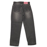 JOHN RICHMOND jeans tinta unita con girovita regolabile Nero per Bambina RGA25067 NERO JOHN RICHMOND
