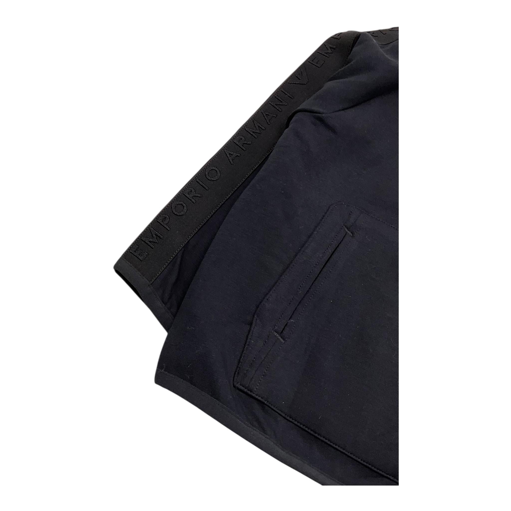EMPORIO ARMANI felpa chiusa girocollo titna unita Blu per Neonato 6RHMJ2 BLU EMPORIO ARMANI