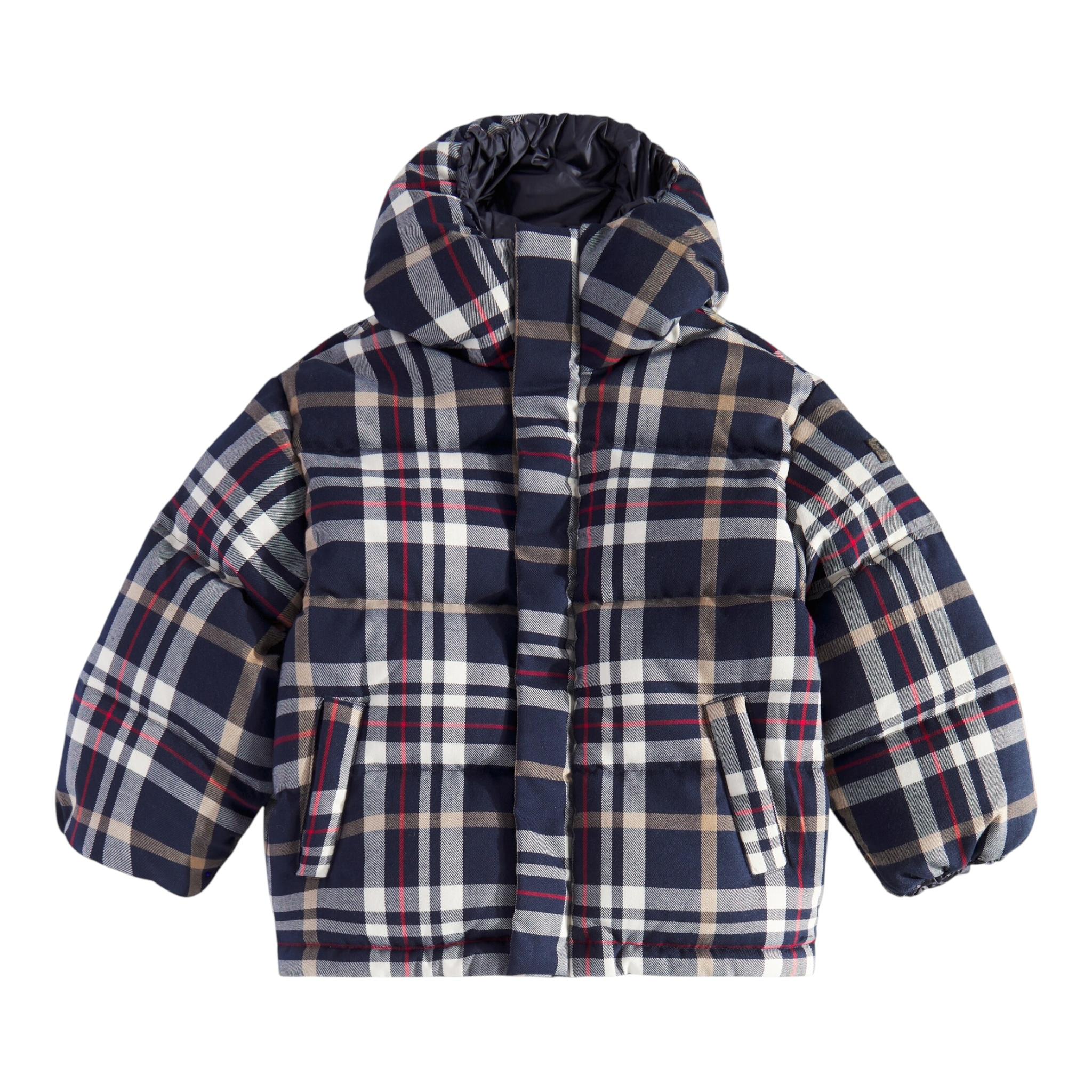 IL GUFO giubbino stampa fantasia con cappuccio Blu per Bambino A24GM411W3067 BLU IL GUFO