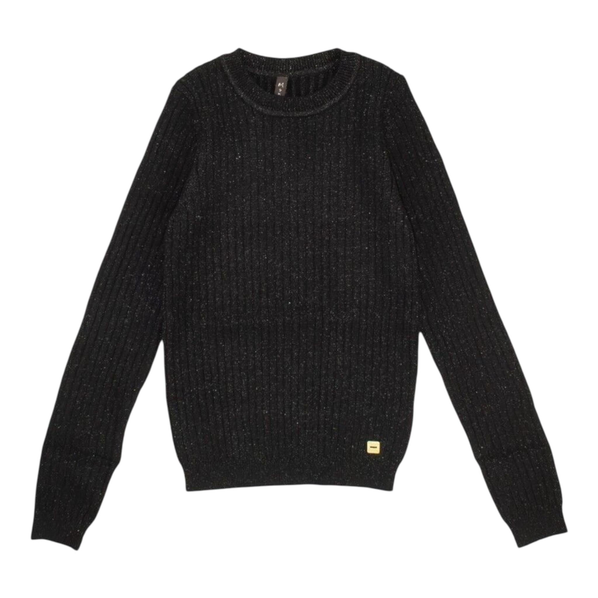 MANILA GRACE maglia tinta unita girocollo Nero per Bambina MFJF24M164 NERO MANILA GRACE