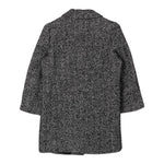 TWINSET cappotto tinta unita con logo Nero per Bambina 242GJ2241 NERO TWINSET