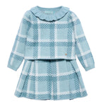 Abel & Lula Completo 2 Pezzi Maglia-Gonna Verde Acqua per Neonata 5516 VERDE ACQUA ABEL & LULA 