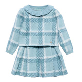 Abel & Lula Completo 2 Pezzi Maglia-Gonna Verde Acqua per Neonata 5516 VERDE ACQUA ABEL & LULA 
