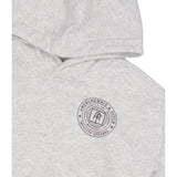 Abercrombie Kids Felpa tinta unita con Cappuccio Grigio per Bambino 93AK06 GRIGIO ABERCROMBIE KIDS 