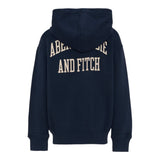 Abercrombie Kids Felpa tinta unita con Cappuccio Blu per Bambino 93AK06X BLU ABERCROMBIE KIDS 
