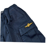 Aeronautica Militare Pantalone tinta unita con Tasconi Blu per Bambino 242PA0001AIRCT3447 BLU AERONAUTICA MILITARE 