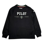 Aeronautica Militare Shirt tinta unita con Stampa Nero per Bambino 242TS002AJRJ664 NERO AERONAUTICA MILITARE 
