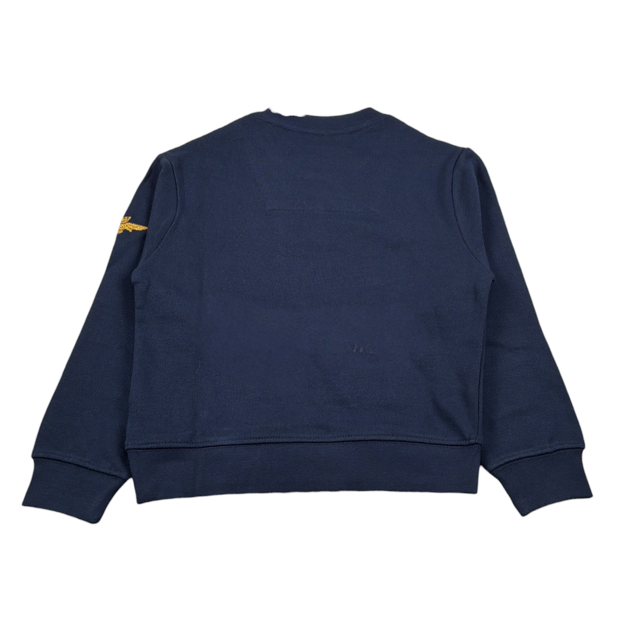 Aeronautica Militare Felpa Chiusa Girocollo tinta unita con Stampa Blu per Bambino 252FE0057A BLU AERONAUTICA MILITARE 