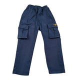 Aeronautica Militare Pantalone tinta unita con Elastico In Vita Blu per Neonato 252PA0001AN BLU AERONAUTICA MILITARE 