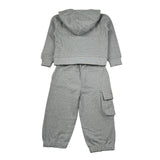 Aeronautica Militare Completo 2 Pezzi Felpa-Pantalone tinta unita Grigio per Bambino 25TF0007AJ GRIGIO AERONAUTICA MILITARE 