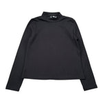 Akyta Shirt Mezzo Collo tinta unita Nero per Bambino 441044 NERO AKYTA 