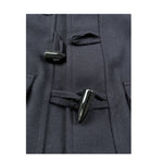 Aletta Cappotto tinta unita con Cappuccio Blu per Bambino M220434 BLU ALETTA 