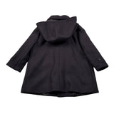 Aletta Cappotto tinta unita con Cappuccio Blu per Neonato M220434N BLU ALETTA 