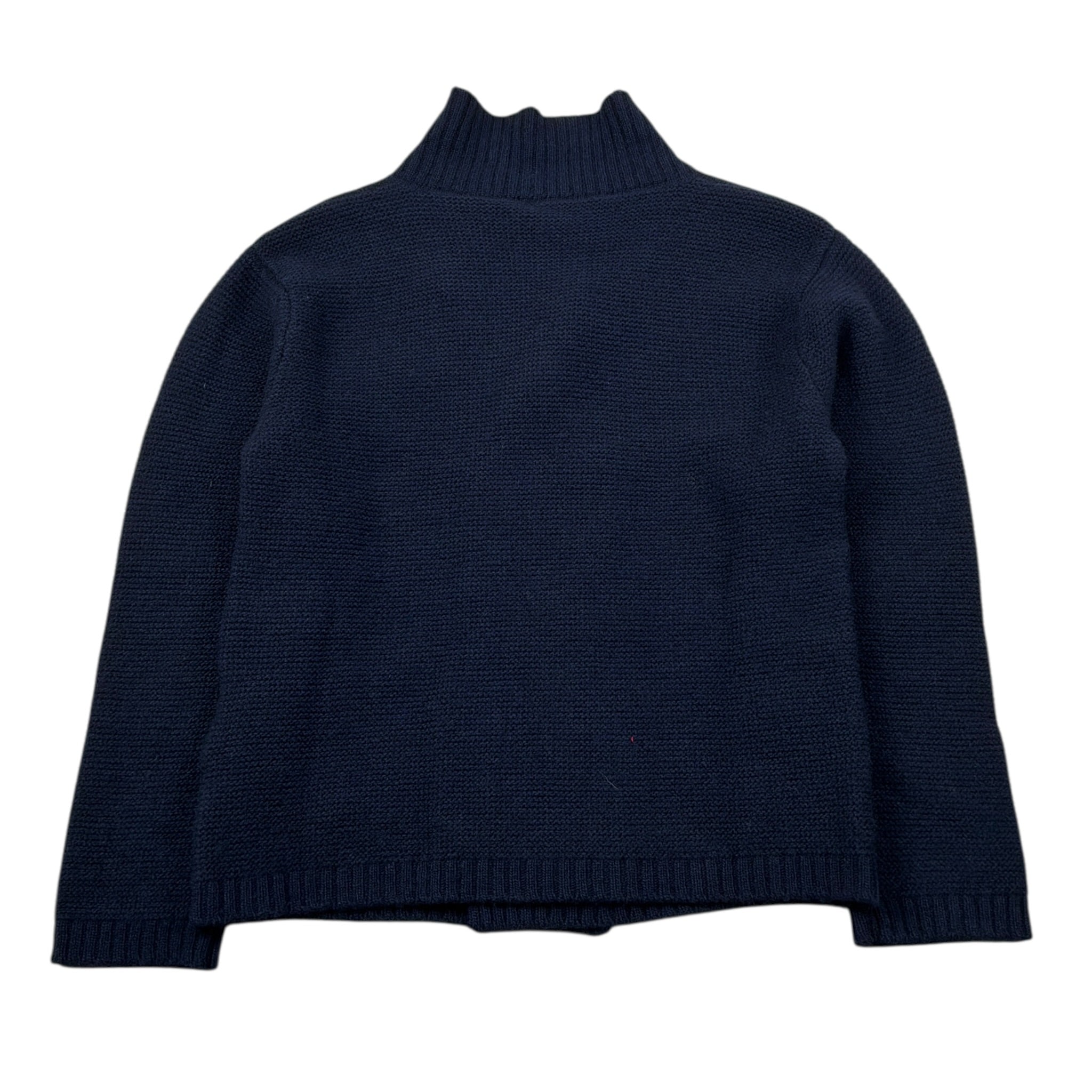 Aletta Cardigan tinta unita Blu per Bambino WM210835 BLU ALETTA 