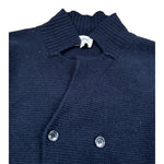 Aletta Cardigan tinta unita Blu per Bambino WM210835 BLU ALETTA 