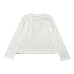 Alice Pi Shirt Girocollo tinta unita con Stampa Bianco per Bambina 2606 BIANCO ALICE PI 