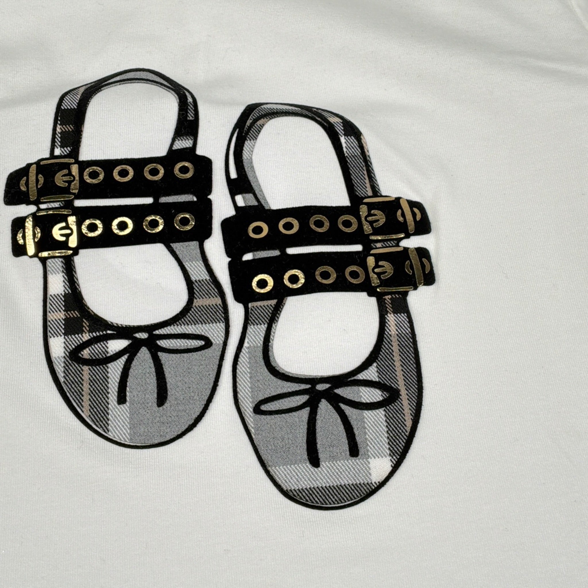Alice Pi Shirt Girocollo tinta unita con Stampa Bianco per Bambina 2606 BIANCO ALICE PI 