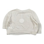 Alice Pi Maglia tinta unita Girocollo Panna per Bambina 2842J PANNA ALICE PI 