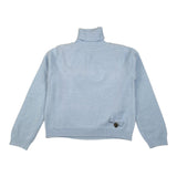 Alice Pi Maglia tinta unita Modello Dolcevita Azzurro per Bambina 3802 AZZURRO ALICE PI 