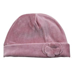 Alice Pi Cappello tinta unita In Camoscio Rosa per Neonata CAL11Q ROSA ALICE PI 