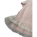 Alice Pi Abito Mezza Manica tinta unita Rosa per Neonata VTL8Q ROSA ALICE PI 